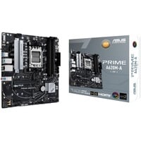 ASUS 90MB1F10-M0EAYC, Placa base negro/Plateado