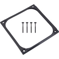 Alphacool Cubierta y desacoplamiento 140mm (7mm de grosor), Bastidor de instalación negro