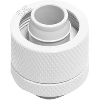 Alphacool Eiszapfen 16/10mm adaptador roscado G1/4 - White, Conexión blanco