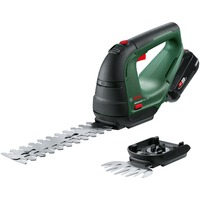 Bosch AdvancedShear 18V-10 tijera de césped inalámbrica 10 cm Ión de litio Negro, Verde, Podadora verde/Negro, 10 cm, 8 mm, Negro, Verde, 2,5 m/s², 1,5 m/s², Ión de litio