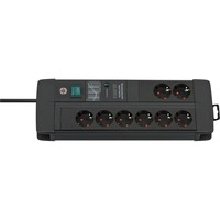 Brennenstuhl 1256000698, Regleta negro