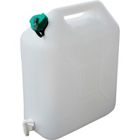 Campingaz Bidón de agua 20 L, Contenedor de agua blanco/Transparente