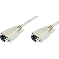 Digitus Cable de conexión para monitor VGA, conector VGA > conector VGA beige