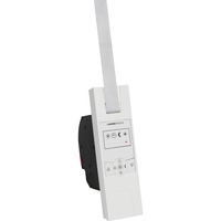 HOMEPILOT Enrollador de cinta RolloTron classic smart Minigurt, Bobinador de correa eléctrica blanco