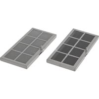 Respekta Juego de filtros de carbón activo MIZ 7800 plateado/Negro