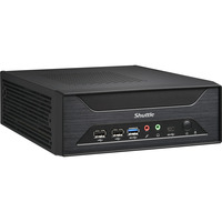 Shuttle XPC slim XH810, Barebone negro