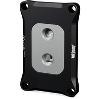 Thermal Grizzly Mycro Pro Stainless Steel AMD AM4/AM5, Disipador de CPU negro/Plateado