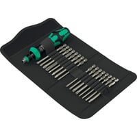 Wera Kraftform Kompakt 60 RA-R Imperial 1, Conjuntos de bits negro/Verde