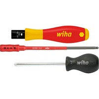 Wiha Destornillador de torque TorqueVario-S electric rojo/Amarillo