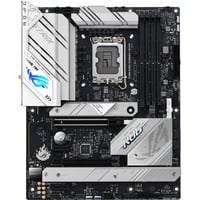 ASUS ROG STRIX B760-A GAMING WIFI Intel B760 LGA 1700 ATX, Placa base gris/Plateado, Intel, LGA 1700, Intel® Celeron®, Intel® Pentium® Gold, Intel® Core™ i3, Intel® Core™ i5, Intel® Core™..., LGA 1700, DDR5-SDRAM, 192 GB