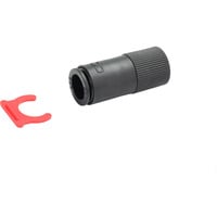 Alphacool Acoplamiento rápido ES G1/4 IG PushIn hembra, Conexión negro