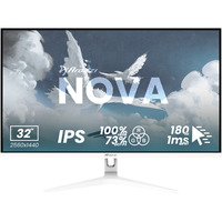 Arozzi Nova 32T2K180, Monitor de gaming blanco