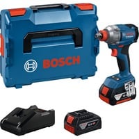 Bosch Atornillador de impacto inalámbrico GDX 18V-285 Professional, 18Volt, Tornillo de percusión azul