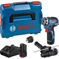 Bosch GSR 12V-35 FC PROFESSIONAL 1750 RPM 590 g Negro, Azul, Rojo, Taladro/destornillador azul/Negro, Taladro de pistola, Sin escobillas, Negro, Azul, Rojo, 1 cm, 1750 RPM, 3,2 cm
