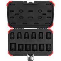 GEDORE R63003012 set de conectores y conector, Llave de tubo rojo/Negro, 1,6 kg, 50 mm