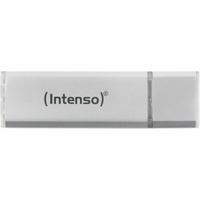Intenso Alu Line unidad flash USB 32 GB USB tipo A 2.0 Plata, Lápiz USB plateado, 32 GB, USB tipo A, 2.0, 28 MB/s, Tapa, Plata
