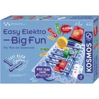 KOSMOS Easy Elektro - Big Fun, Caja de experimentos Kit de electrónica, Electricidad, 8 año(s), Multicolor