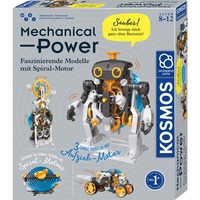 KOSMOS Mechanical Power, Caja de experimentos Robot, Ingeniería, 8 año(s), Multicolor