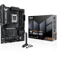 ASUS TUF GAMING B850-E WIFI AMD B850 Zócalo AM5 ATX, Placa base negro, AMD, Zócalo AM5, AMD Ryzen 7000 Series, AMD Ryzen 8000 Series, AMD Ryzen 9000 Series, DDR5-SDRAM, 256 GB, DIMM