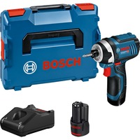 Bosch GDR 12V-105 Professional 1/4" 2600 RPM 105 Nm Negro, Azul, Tornillo de percusión azul/Negro, Llave de impacto, Negro, Azul, 1/4", 2600 RPM, 105 Nm, Corriente alterna