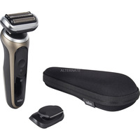 Braun Series 7 72-C1200s Recortadora Negro, Bronce, Acero inoxidable, Máquina de afeitar gris/Negro, Negro, Bronce, Acero inoxidable, Botones, Normal, LED, AC/Batería, Batería integrada