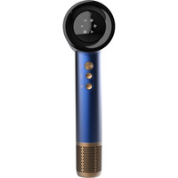 Cecotec IoniCare RockStar Nano IonTech, Secador de pelo azul/Dorado