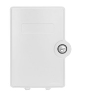 Digitus Caja de distribución FTTH para exterior 2SC/Simplex, LC/Dúplex, Soporte blanco