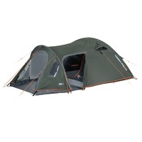 High Peak Tienda cúpula Kira 4.1, Tienda de campaña verde oscuro/Gris