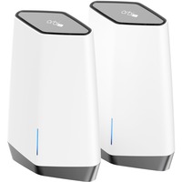 Netgear Orbi Pro WiFi 6 Tri-band Mesh System (SXK80) Tribanda (2,4 GHz/5 GHz/5 GHz) Wi-Fi 6 (802.11ax) Gris, Blanco 9 Interno, Enrutador de malla blanco, Gris, Blanco, Interno, Poder, Tribanda (2,4 GHz/5 GHz/5 GHz), Wi-Fi 6 (802.11ax), 802.11a, 802.11b, 802.11g, Wi-Fi 4 (802.11n), Wi-Fi 5 (802.11ac), Wi-Fi 6 (802.11ax)