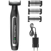 Rowenta TN6000 Negro, Plata 4 Ión de litio, Cortapelo para barba negro/Plateado, Negro, Plata, 0,4 mm, 5 mm, 3,2 cm, 2 mm, Barba