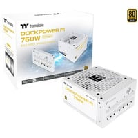 Thermaltake Dockpower FI 750W Nieve, Fuente de alimentación de PC blanco