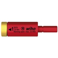 Wiha Adaptador de par easyTorque eléctrico 1,2 Nm rojo/Amarillo