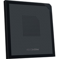 ASUS ZenDrive V1M (SDRW-08V1M-U) unidad de disco óptico DVD±RW Negro, Regrabadora DVD externa negro, Negro, Frente, Sobremesa/Portátil, DVD±RW, USB Tipo C, CD-R, CD-ROM, DVD+R, DVD+R DL, DVD+RW, DVD-R, DVD-R DL, DVD-ROM, DVD-RW