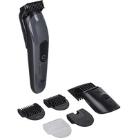 Braun AIO3540 cortadora de pelo y maquinilla Negro, Gris 14 Níquel-metal hidruro (NiMH), Cortador de pelo gris, Negro, Gris, 0,5 mm, 2,1 cm, Barba, Oído, Ceja, Cara, Bigote, Nariz, Batería, 50 min