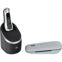 Braun Series 9 Pro+ 9577cc, Máquina de afeitar plateado/Negro