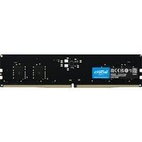 Crucial CT8G48C40U5 módulo de memoria 8 GB 1 x 8 GB DDR5 4800 MHz ECC, Memoria RAM negro, 8 GB, 1 x 8 GB, DDR5, 4800 MHz