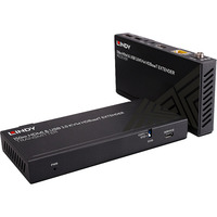 Lindy Extensor KVM HDBaseT Cat.6 150m, Alargador de HDMI negro