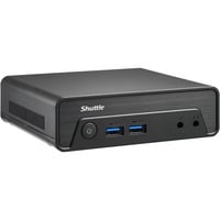Shuttle XPC nano NE1010XA, Mini-PC  negro
