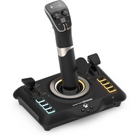 Turtle Beach Maneta de simulación universal VelocityOne Flightstick para Xbox Series X|S y Xbox One | PC Windows 10/11, Palanca de mando negro, Palanca de mando, PC, Xbox One, Xbox Series S, Xbox Series X, Inalámbrico y alámbrico, Bluetooth/USB, USB Tipo C, Negro