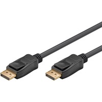 goobay Cable de conexión DisplayPort 1.4 conector > conector DisplayPort negro
