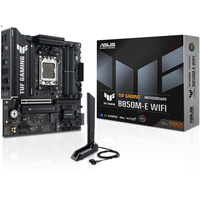 ASUS TUF GAMING B850M-E WIFI AMD B850 Zócalo AM5 micro ATX, Placa base AMD, Zócalo AM5, AMD Ryzen 7000 Series, AMD Ryzen 8000 Series, AMD Ryzen 9000 Series, Zócalo AM5, DDR5-SDRAM, 256 GB