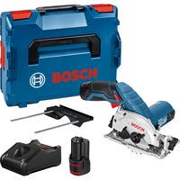 Bosch GKS 12V-26 PROFESSIONAL 8,5 cm Negro, Azul, Rojo 1400 RPM, Sierra circular azul/Negro, Madera, Negro, Azul, Rojo, 8,5 cm, 1400 RPM, 2,65 cm, 1,5 cm