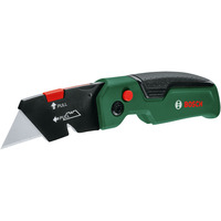 Bosch Klappmesser 1600A032V7, Cuchillo verde/Negro