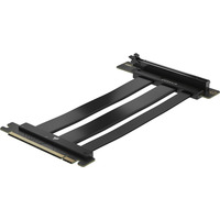 Corsair Cable elevador Premium PCIe 5.0 ×16, Cable alargador negro