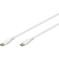 Digitus Cable de conexión USB 2.0 de silicona USB-C > USB-C blanco