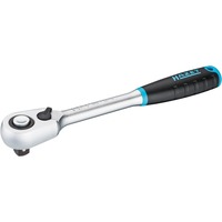 Hazet Carraca de dientes finos HiPer 1/2" negro/Azul