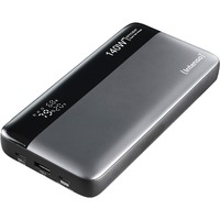 Intenso Powerbank HE25000, Banco de potencia gris/Negro