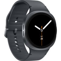 Samsung Galaxy Watch 8 3,81 cm (1.5") AMOLED 44 mm Digital 480 x 480 Pixeles Pantalla táctil Grafito Wifi GPS (satélite), SmartWatch gris oscuro, 3,81 cm (1.5"), AMOLED, Pantalla táctil, 32 GB, GPS (satélite), 34 g