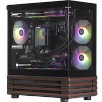 Thermaltake LCGS View 170WS, Gaming-PC negro/Madera