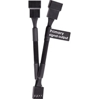 Thermaltake TTMOD ventilador PWM cable en Y de 4 pines negro